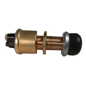Raritan Heavy-Duty Push Button Switch – Brass