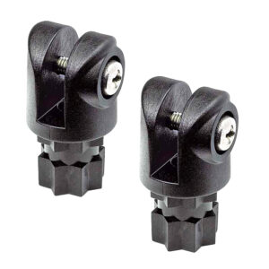 RAILBLAZA Clevis/Bimini Support Pair – Black