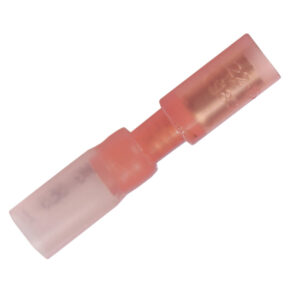 Pacer 22-18 AWG Heat Shrink Female Bullet Terminal – 25 Pack