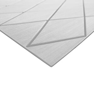 SeaDek 40″ x 80″ 6mm Two Color Diamond Full Sheet – Brushed Texture – Cool Grey/Storm Grey (1016mm x 2032mm x 6mm)