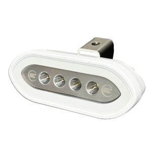 Shadow-Caster Bracket Mount Spreader Light – White Housing – White