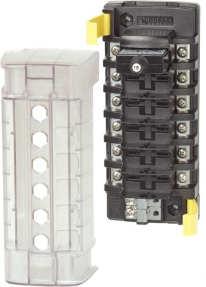 Blue Sea ST CLB Circuit Breaker Block – 6 Independant Circuits