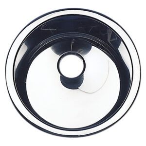 Scandvik 11.5″ x 7″ Cylindrical Sink – Mirror Finish