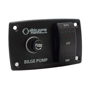 Albin Group 3-Way Bilge Panel – 12/24V