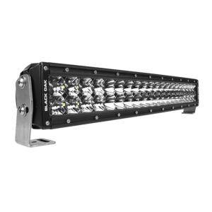 Black Oak Pro Series 3.0 Curved Double Row 20″ LED Light Bar – Combo Optics – Black Housing