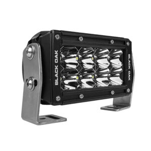 Black Oak Pro Series 3.0 Double Row 4″ LED Light Bar – Spot Optics – Black Housing