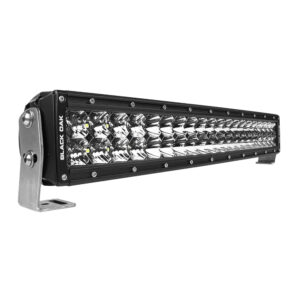 Black Oak Pro Series 3.0 Double Row 20″ LED Light Bar – Combo Optics – Black Housing