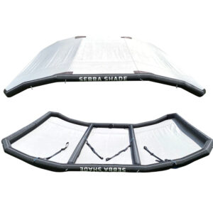 Sebba Shade 8 x 12 ft. White Sun Shade f/Boats 26’+