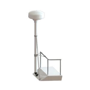 Seaview 8′ Radar Mast Pole Kit w/Strut & Stand-Off Kit