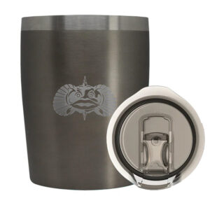 Toadfish Non-Tipping 10oz Rocks Tumbler – Graphite