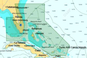C-MAP M-NA-D943 4D Local Florida And The Bahamas