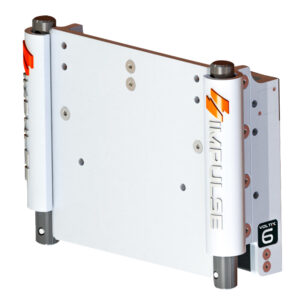 IMPULSE XL 6″ Set Back Electric Jack Plate w/Standard Control – White Cerakote