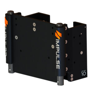 IMPULSE XL 10″ Set Back Electric Jack Plate w/Standard Control – Black Anodize
