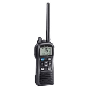 Icom M73 PLUS Handheld VHF Marine Radio w/Active Noise Cancelling & Voice Recording – 6W