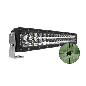 Black Oak Pro Series Double Row Combo Infrared 20″ 940nm Light Bar – Black