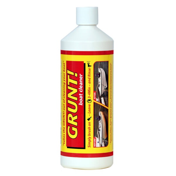 GRUNT! 32oz Boat Cleaner - Removes Waterline & Rust Stains