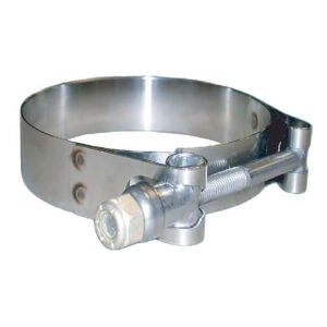 Trident Marine 316 SS T-Bolt Clamp – 3/4″ Band – 3.28″-3.59″ Range