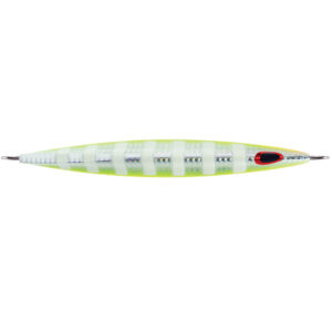 Williamson Kensaki 170 Jig – 6″ – 6oz – UV Chartreuse Glow Zebra