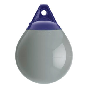 Polyform A-Series Buoy – 11″ x 15″ Diameter – A-1 – Grey
