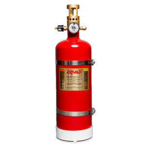 Fireboy-Xintex Automatic Vertical Fire Extinguisher w/Heavy Duty Bracket – 225 Cubic Feet Volume Protected
