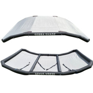 Sebba Shade 8 x 12 ft. Grey Sun Shade f/Boats 26’+