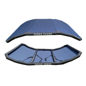 Sebba Shade 8 x 12 ft. Blue Sun Shade f/Boats 26’+