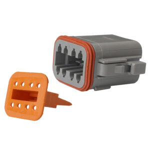 Pacer Deutsch DT Plug & Wedge Lock Kit – 8 Position – 5 Pack