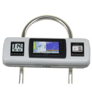 NavPod GP2603 SystemPod Pre-Cut f/Garmin 720/721 / 740/740s / 741/721xs / 70s/70dv & 2 Instruments f/12″ Wide Guard