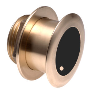 Garmin Bronze Thru-hull Wide Beam Transducer w/Depth & Temp – 12° tilt, 8-pin – Airmar B175HW