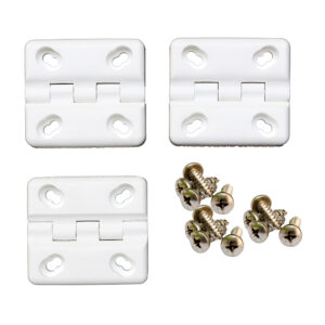 Cooler Shield Replacement Hinge f/Coleman® & Rubbermaid® Coolers – 3-Pack