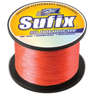 Sufix Superior Neon Fire Monofilament – 12lb – 1100 yds