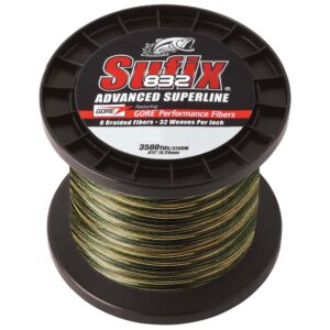 Sufix 832® Advanced Superline® Braid – 15lb – Camo – 3500 yds