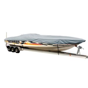 Carver Sun-DURA® Styled-to-Fit Boat Cover f/24.5' Performance Style Boats – Grey