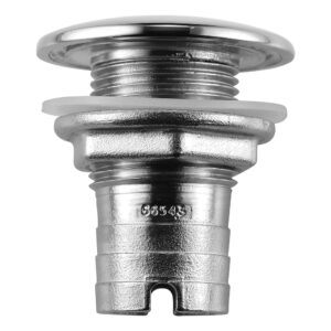 Attwood Stainless Steel Thru-Hull Short Straight Barbed – 1-1/8″ Inner Diameter