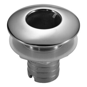 Attwood Stainless Steel Thru-Hull Short Straight Barbed – 1-1/4″ Inner Diameter
