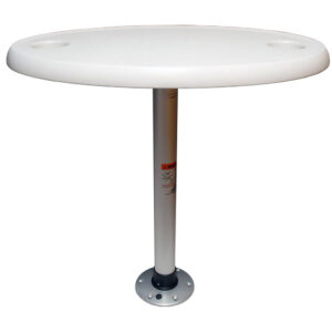 Springfield White Oval Table Package – 18″ x 30″ Threadlock