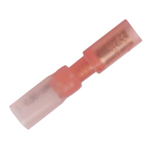 Pacer 22-18 AWG Heat Shrink Female Bullet Terminal – 100 Pack