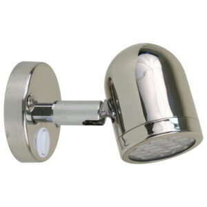 Scandvik LED 304 Stainless Steel LED Reading Light – 8-30V