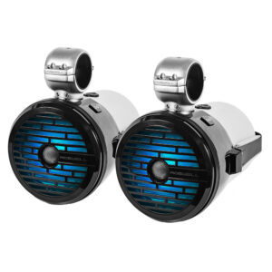 Roswell R1 8” Tower Speakers – Black – 100W RMS & 200W Peak Power