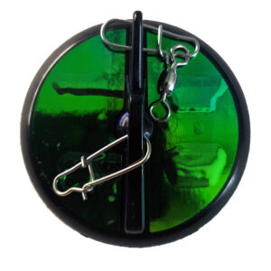 Luhr-Jensen 2-1/4″ Dipsy Diver – Black/Black Bottom Moon Jelly