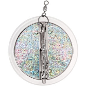 Luhr-Jensen 4-1/8″ Dipsy Diver – Silver/Silver Bottom Crush