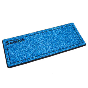 SeaDek 16” x 39″ 20mm Dual Density Large Helm Pad w/SeaDek Logo – Brushed Texture – Aqua Camo/Black (406.4mm x 990.6mm x 20mm)