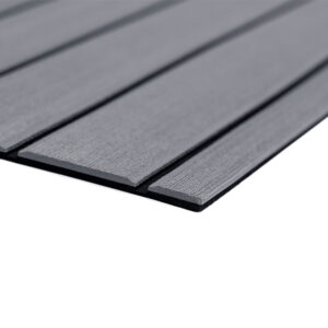 SeaDek 40″ x 80″ 6mm Teak Full Sheet – Brushed Texture – Storm Grey/Black (1016mm x 2032mm x 6mm)