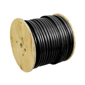 Pacer Black 1/0 AWG Battery Cable – 250′