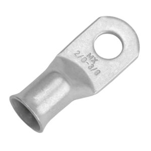 Pacer Tinned Lug 2/0 AWG – 3/8″ Stud Size – 10 Pack