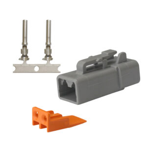 Pacer DTP Deutsch Plug Repair Kit – 14-12 AWG (2 Position)