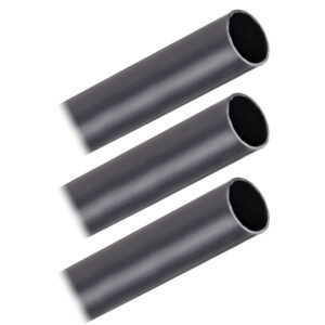 Pacer Battery Cable Heavy Wall Heat Shrink Tubing – 3/4″ x 12″ – Black (3-Pieces)
