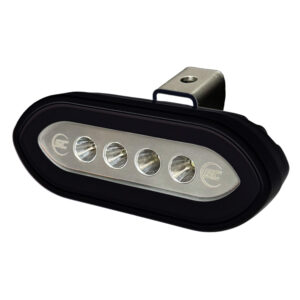 Shadow-Caster Bracket Mount Spreader Light – Black Housing – White
