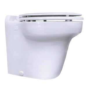 Raritan Comfort Height Marine Elegance w/Pressurized Freshwater & Smart Toilet Control – White – 12V