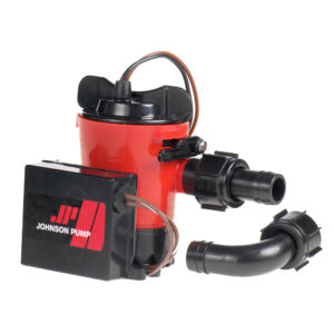 Johnson Pump 500 GPH Auto Bilge Pump 3/4″ Hose 12V Dura Port